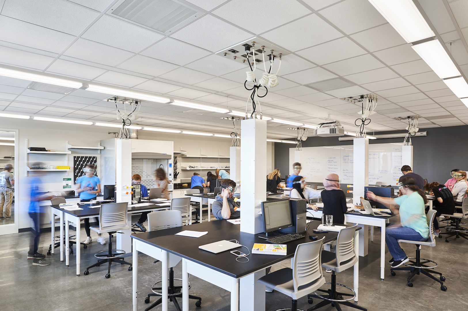 Clark, Edgemoor, McCownGordon, University of Kansas, Integrated Science Building, Burge Union and Central Plant, Lawrence, KS