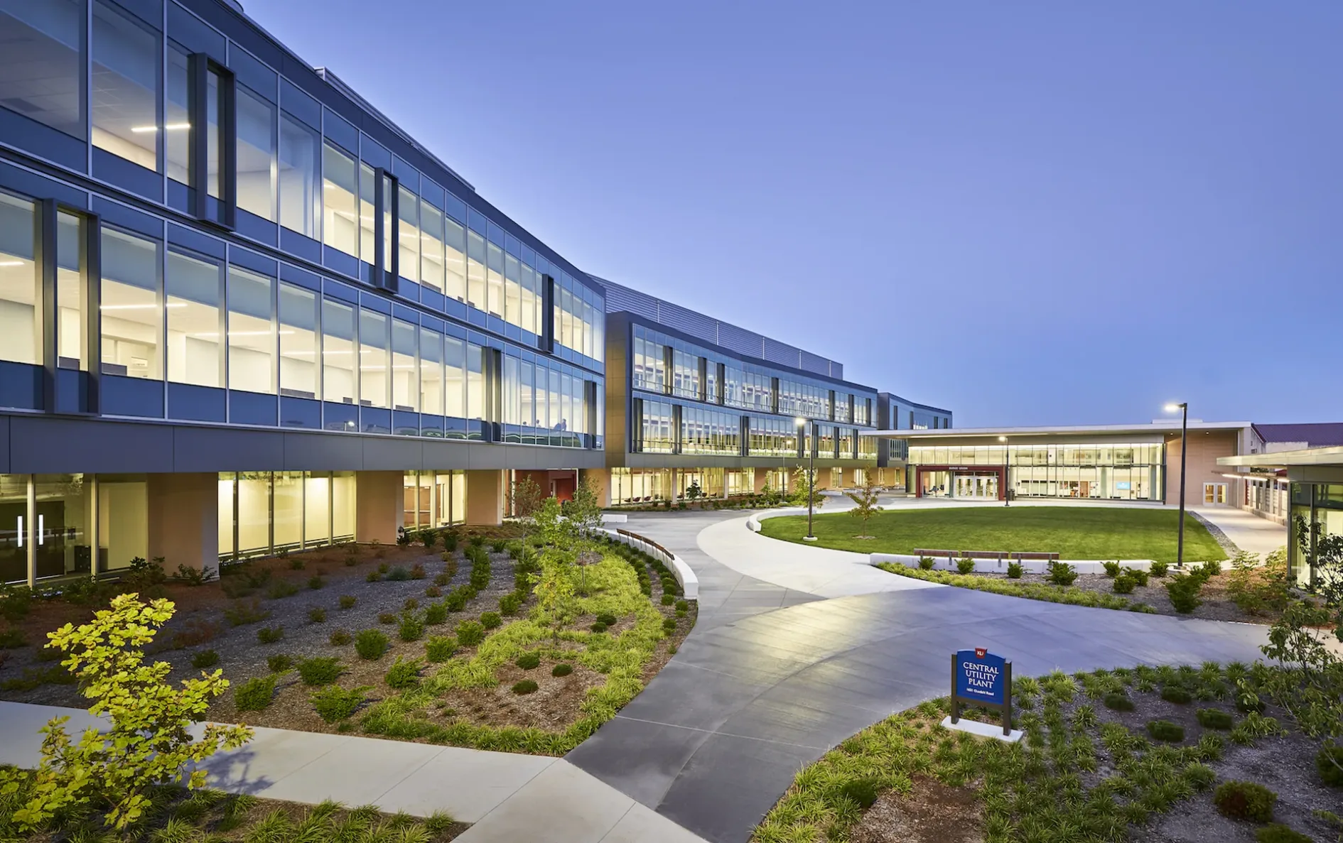 Clark, Edgemoor, McCownGordon, University of Kansas, Integrated Science Building, Burge Union and Central Plant, Lawrence, KS - Central District Devlopement P3