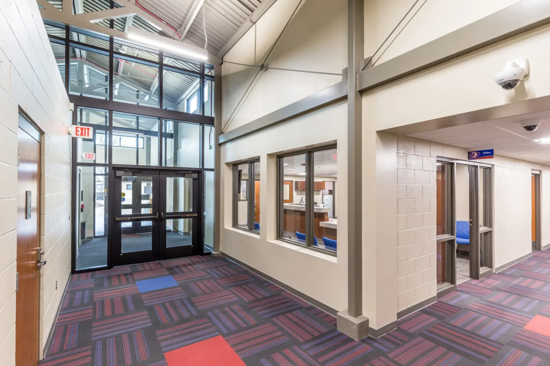 Belleville Kansas USD 109 hallway renovation by McCownGordon Construction