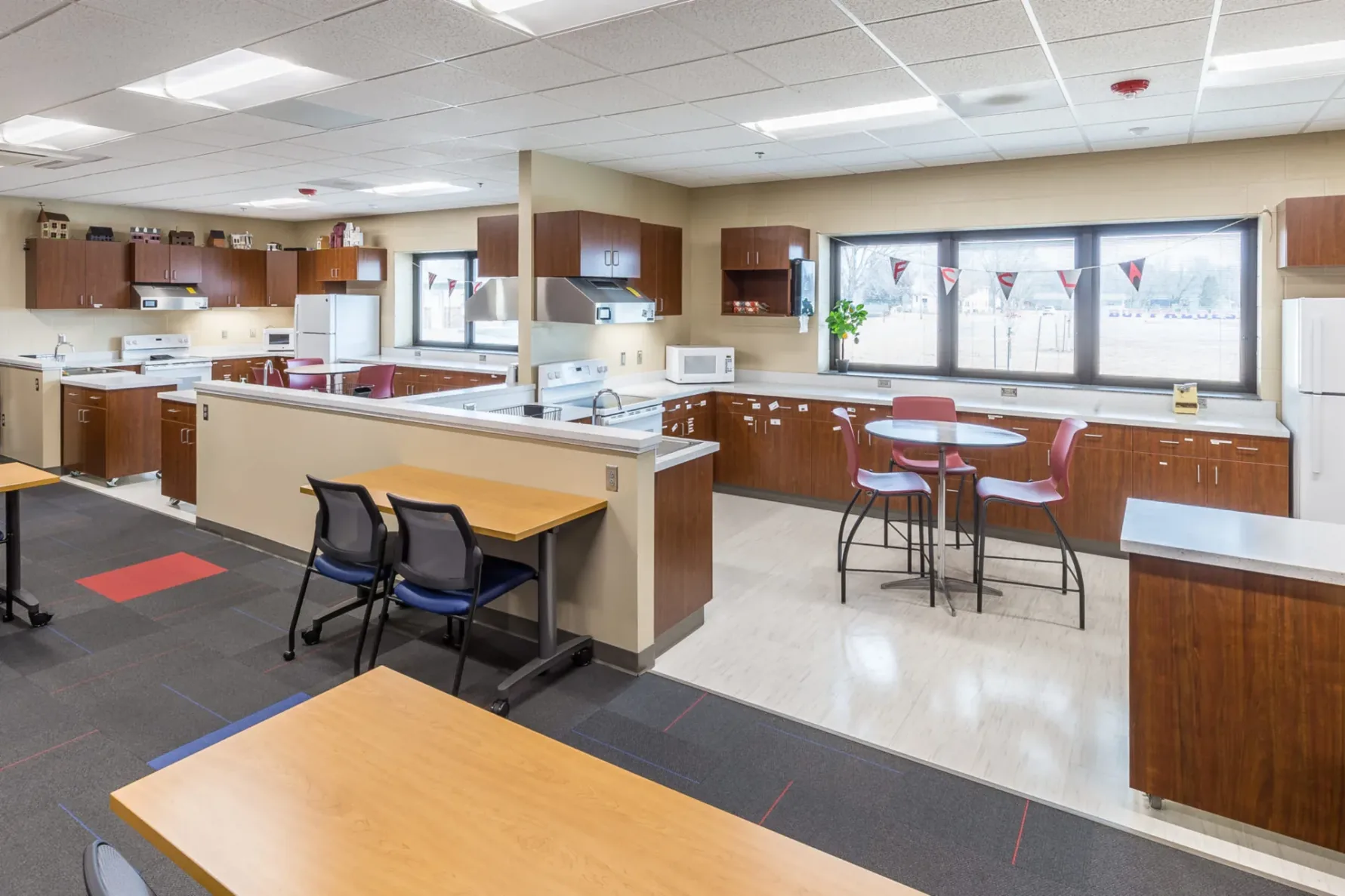Republic County Junior/Senior High School FACS lab addition in Belleville Kansas by McCownGordon Construction