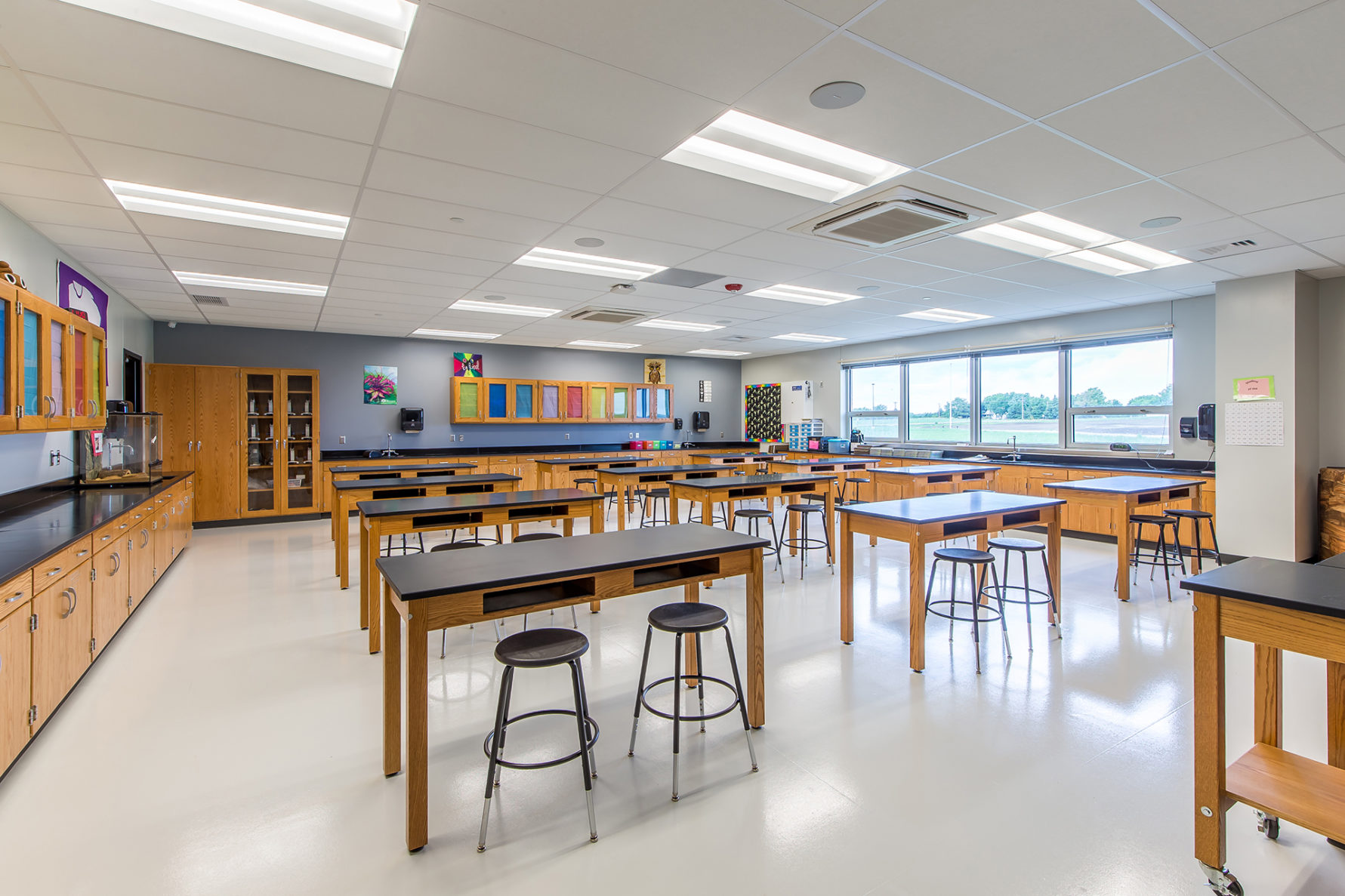 Rock Creek Schools science Classroom