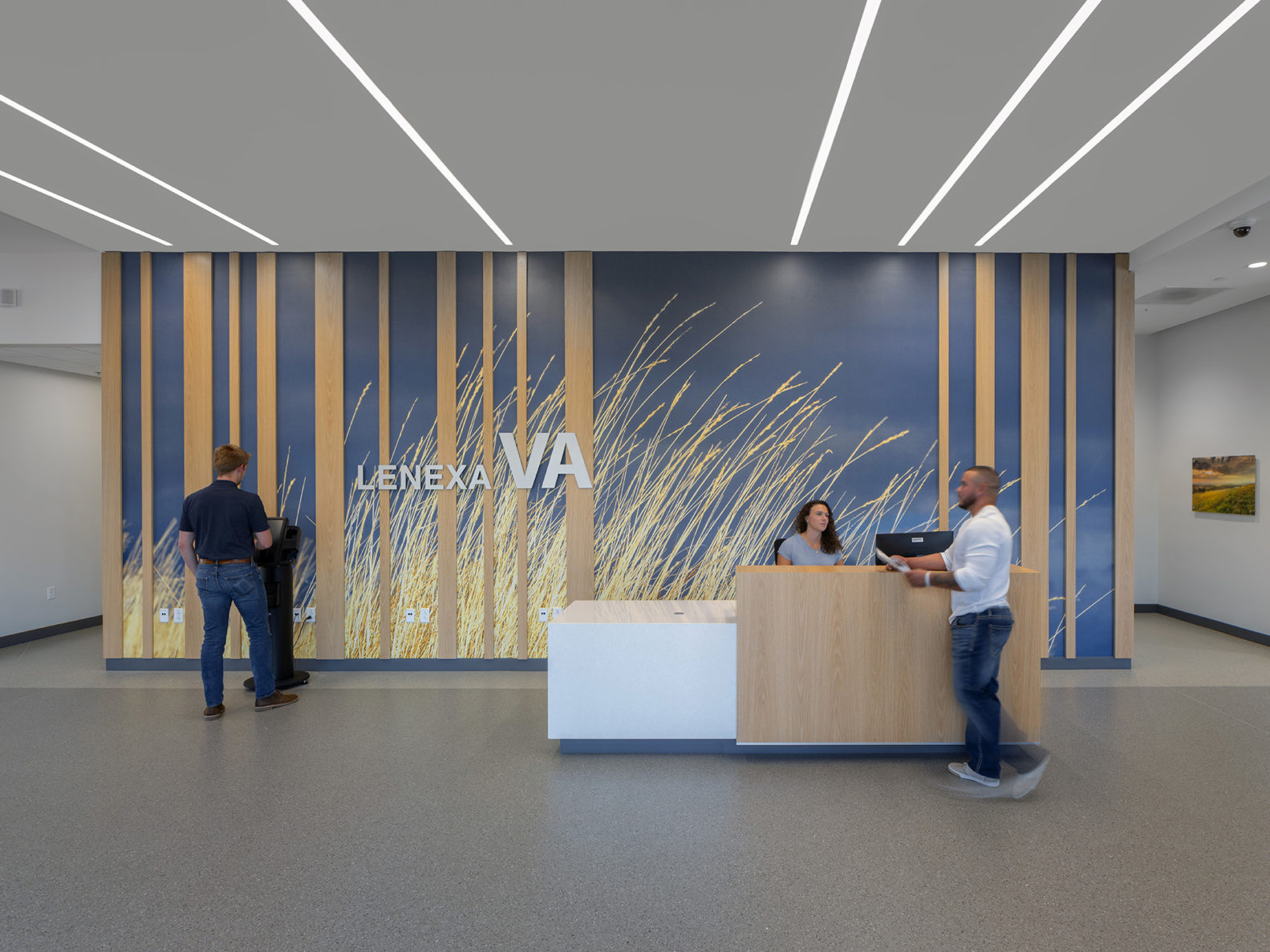 Lenexa VA Clinic check in