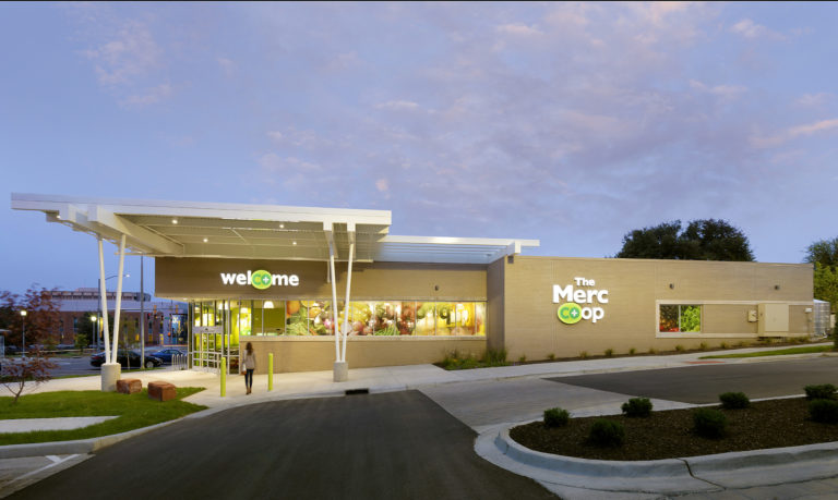 The Merc Co-Op grocery store
