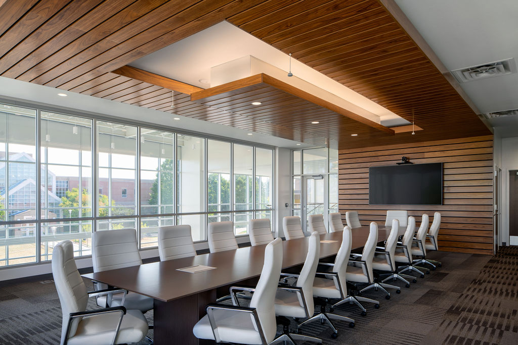 Board room at Raven Precision Agriculture Center