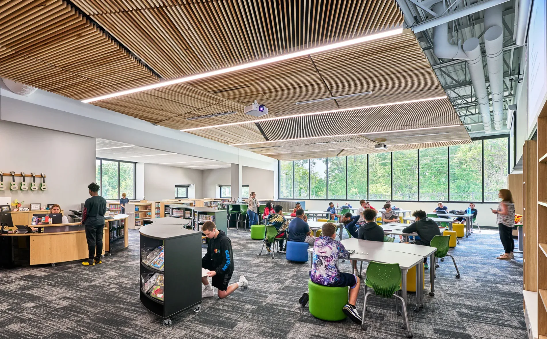 Lee's Summit East Trails Middle School built by McCownGordon Construction
