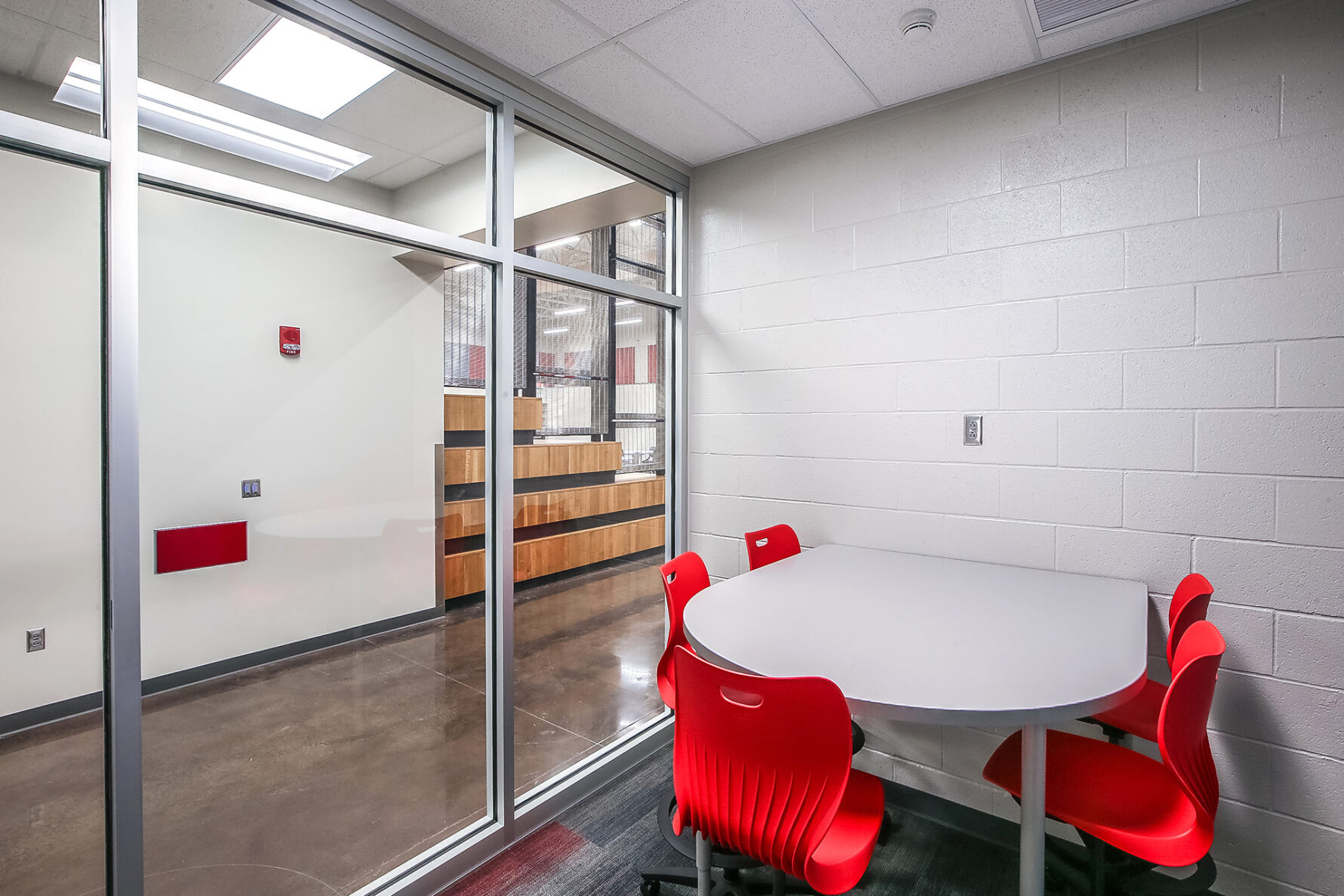 A classroom at Emporia High School, a McCownGordon project.