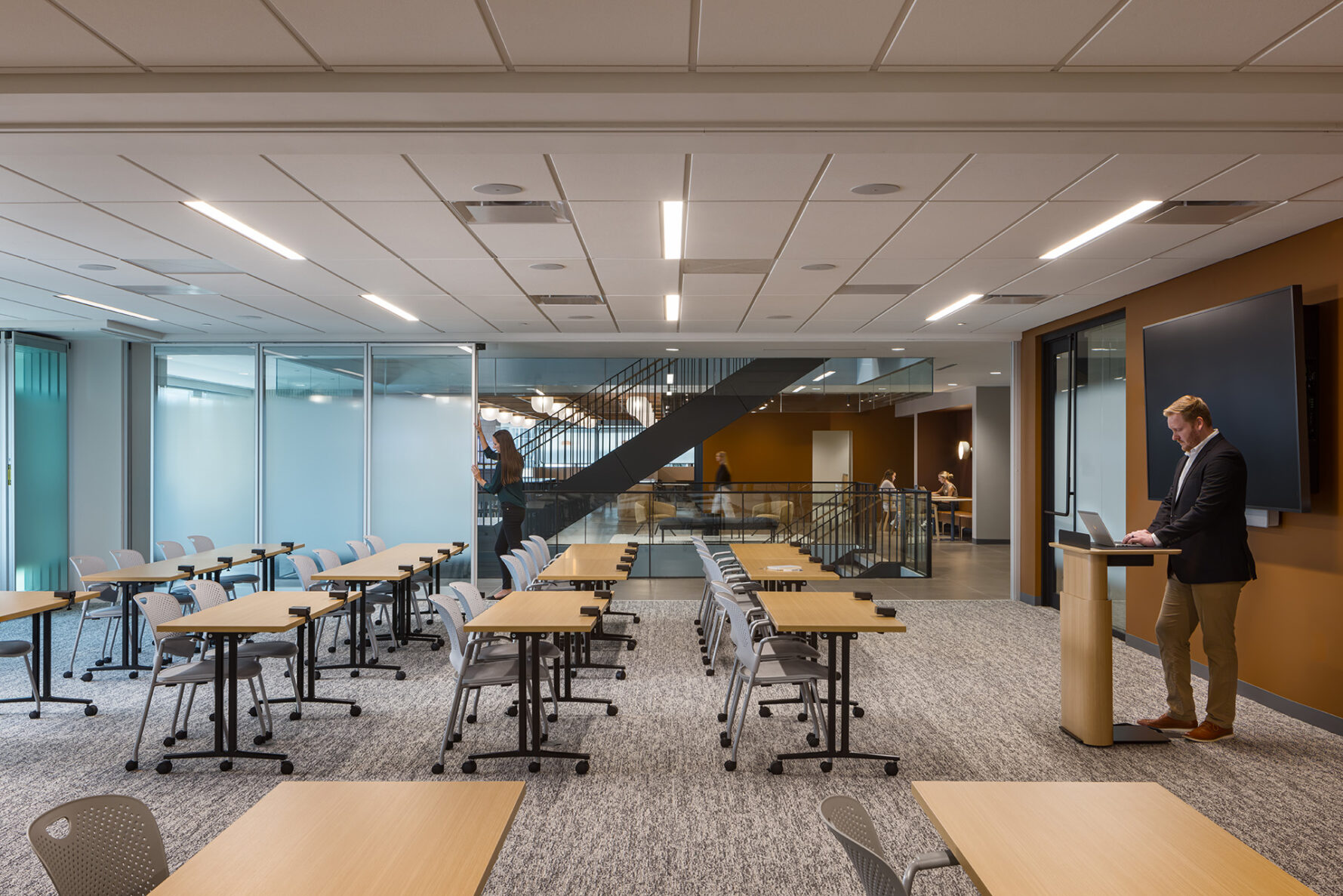 Conference room space at NAIC, remodeled by McCownGordon