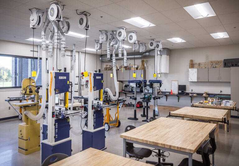 CTE space at Auburn Washburn High School