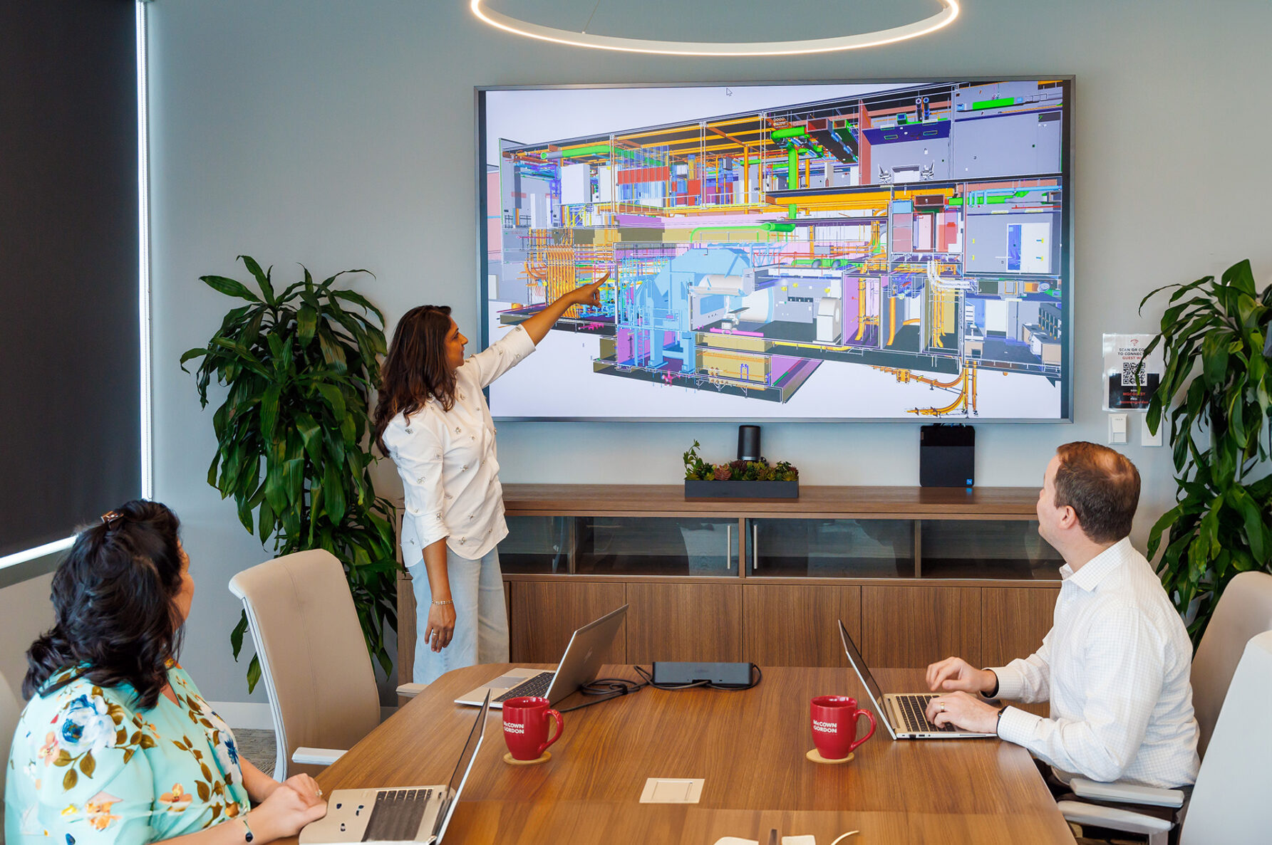 McCownGordon associates collaborating in office space.