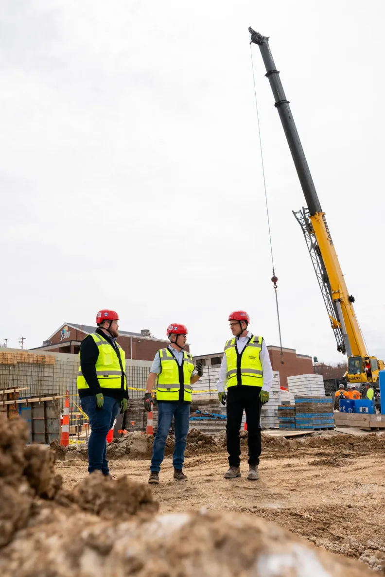 McCownGordon associates look at project site.