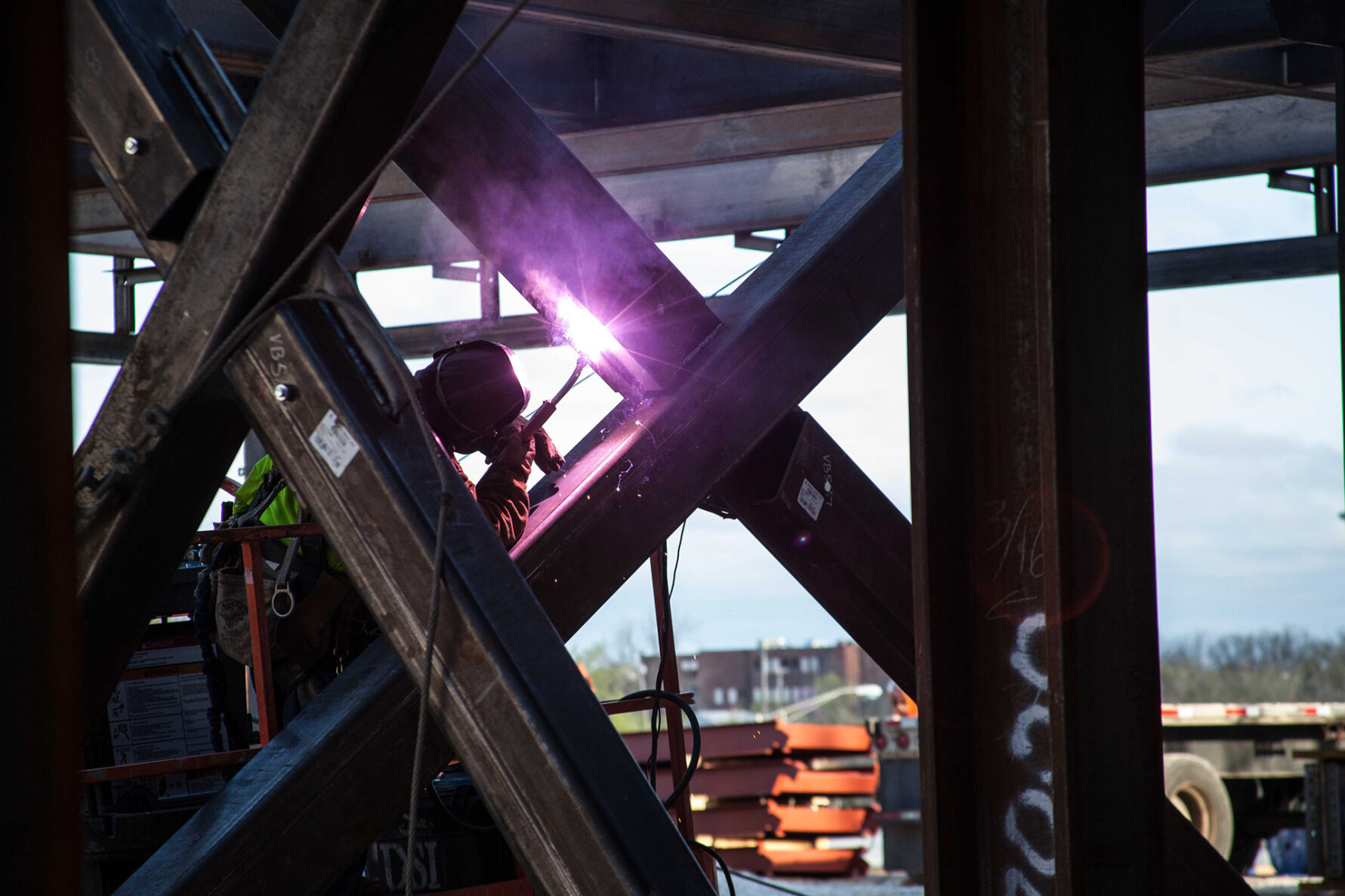 McCownGordon construction worker exploring jobsite