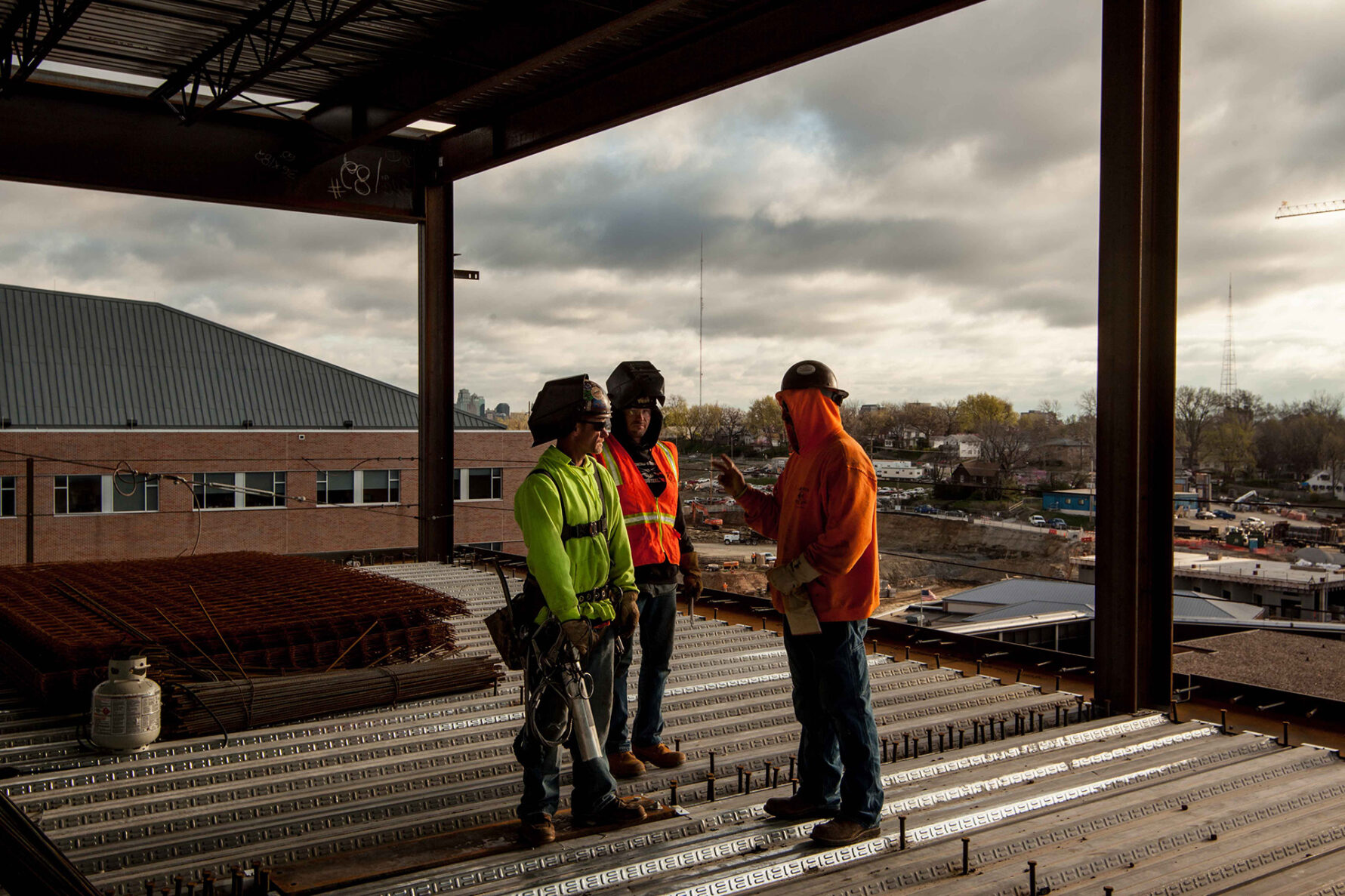 McCownGordon associates collaborating on site.