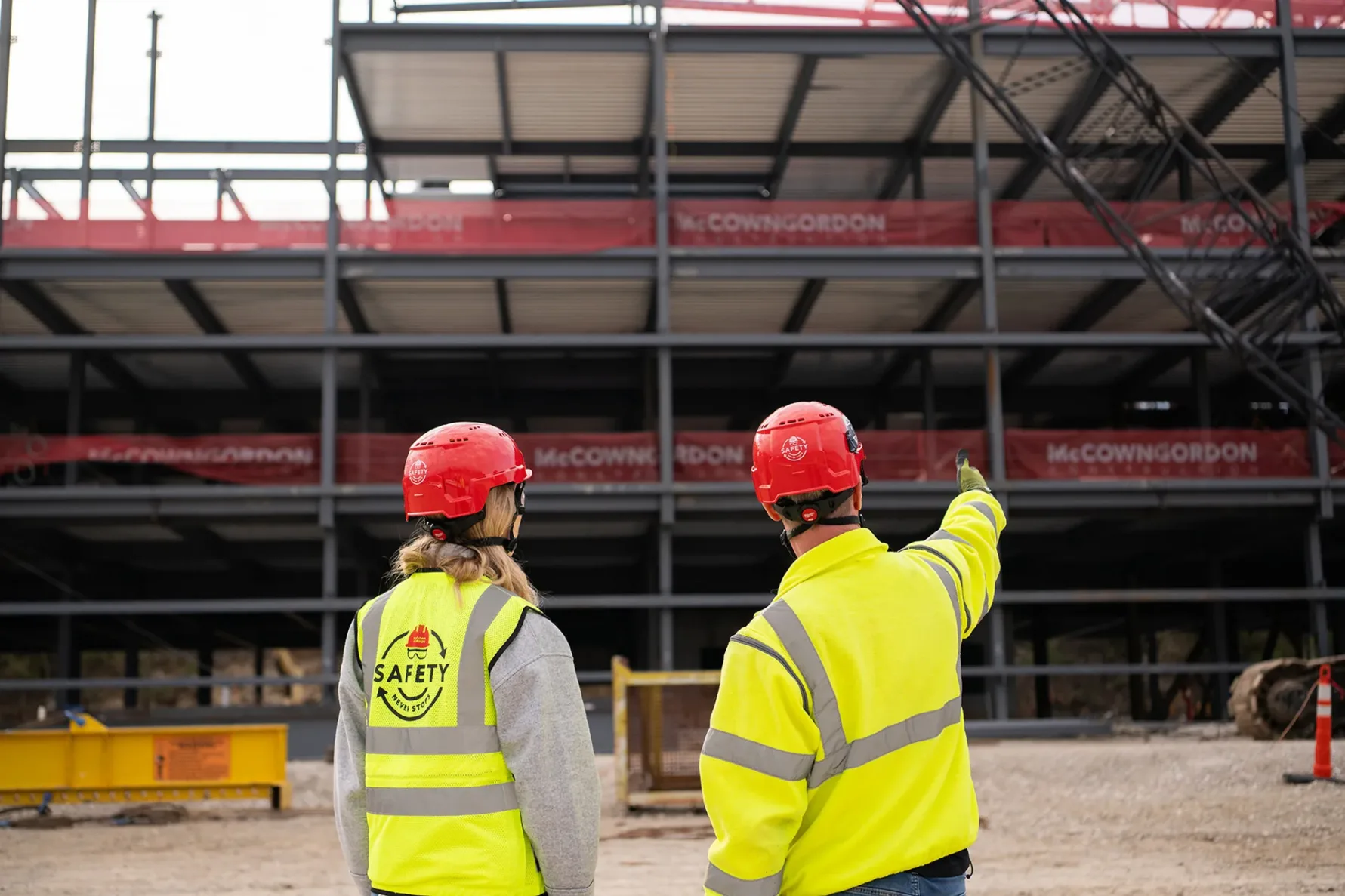 McCownGordon associates working on site.