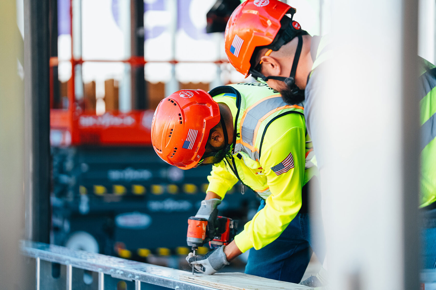 McCownGordon associates working on site.