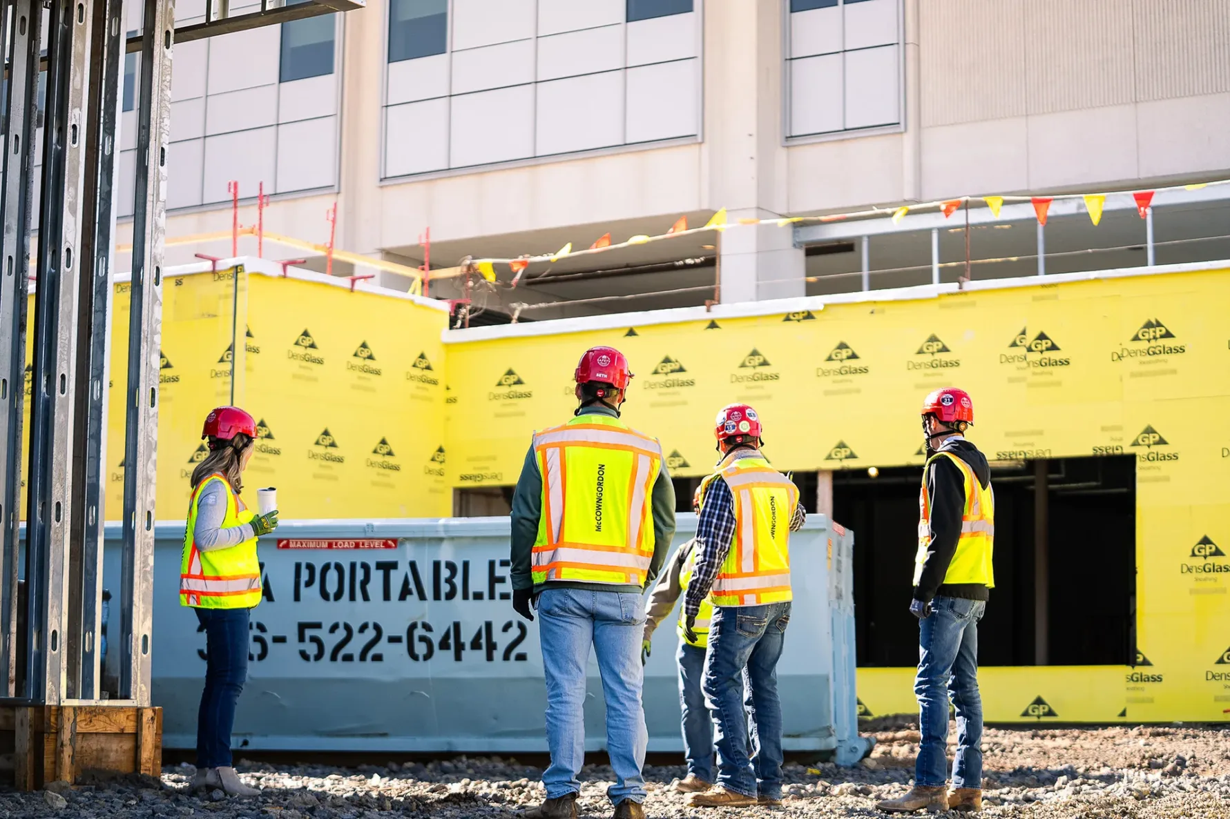 McCownGordon associates working on site.