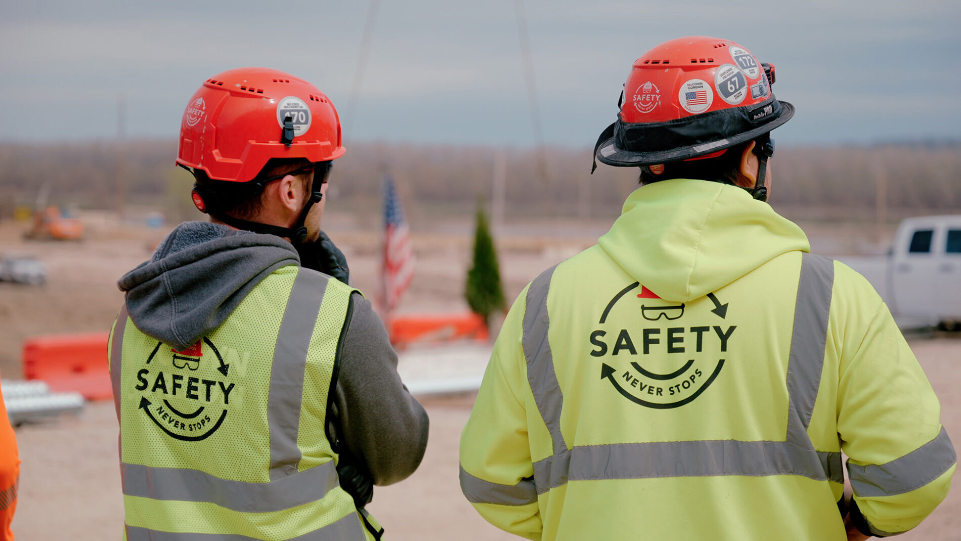 McCownGordon associates working on site.
