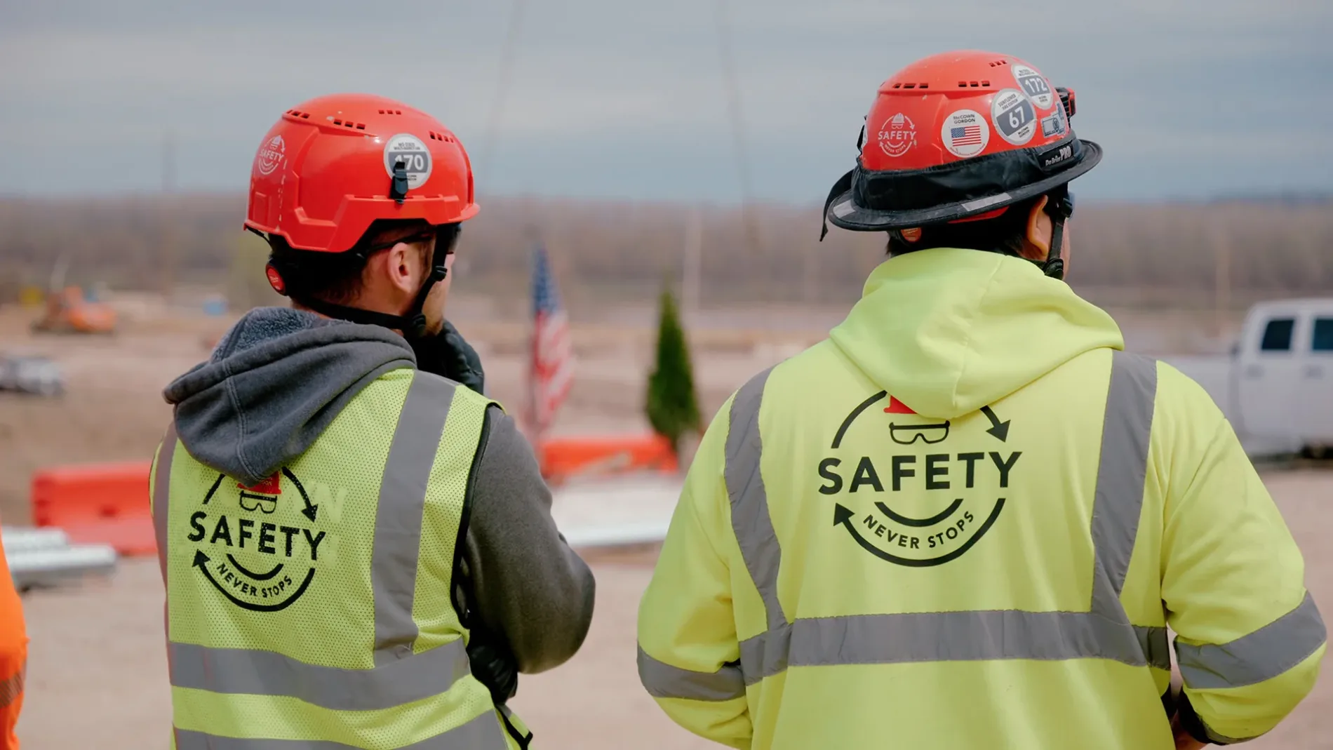 McCownGordon associates working on site.