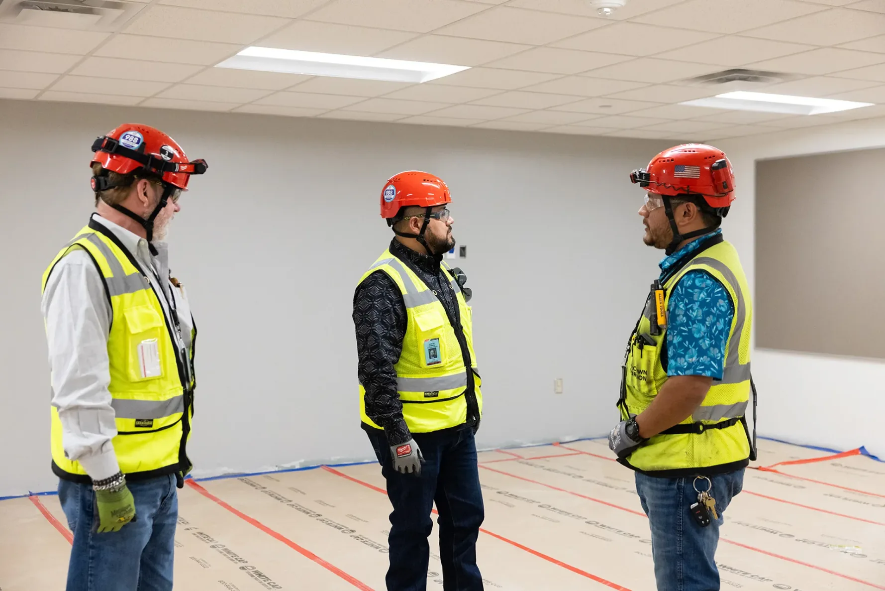 McCownGordon associates working on site.