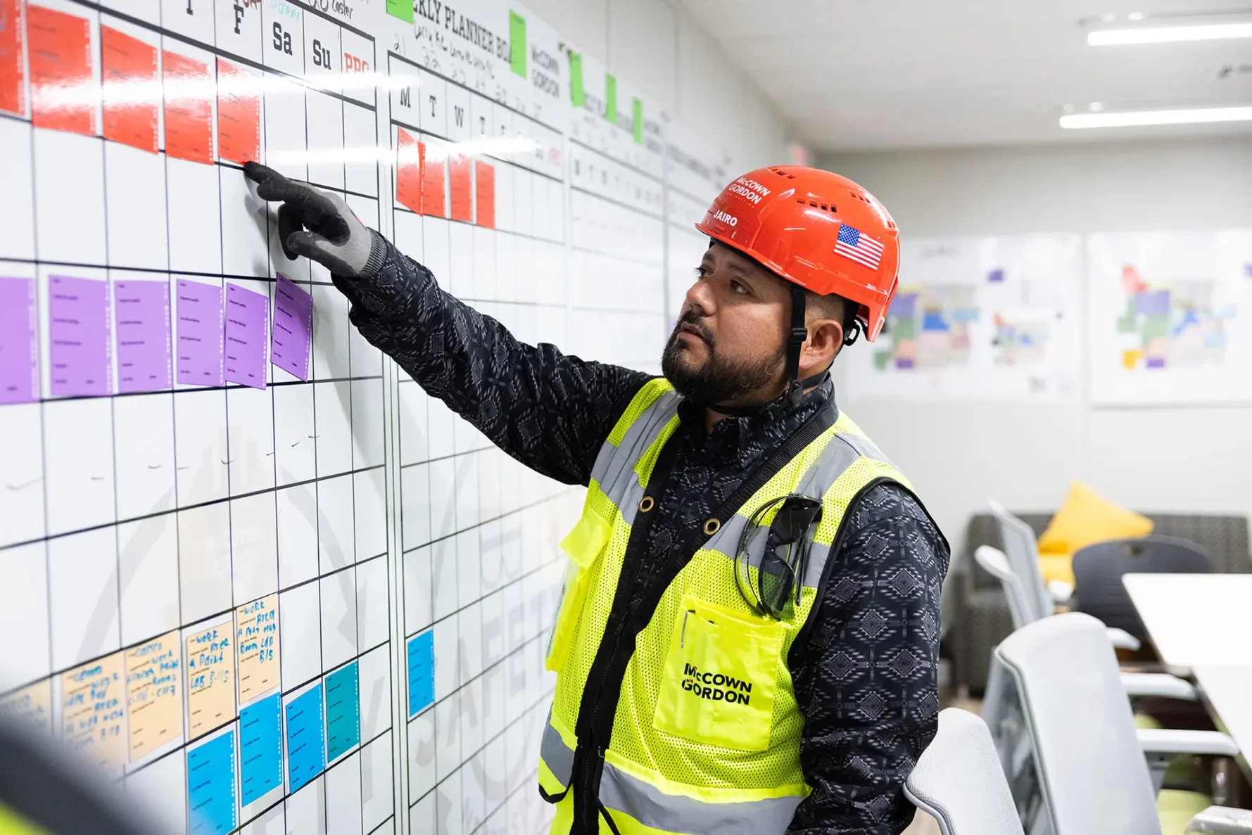 McCownGordon associate working on site.