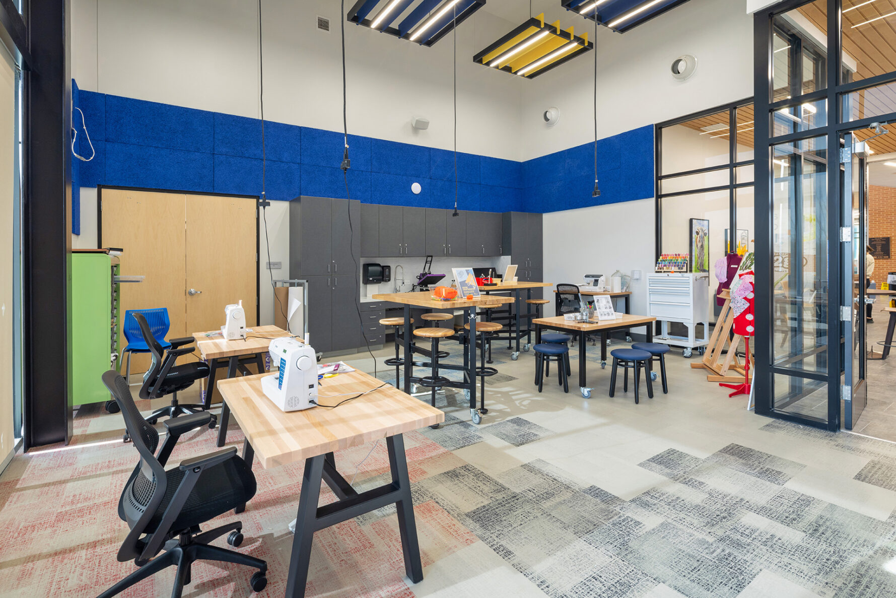 Maker space at the City of Anna Library