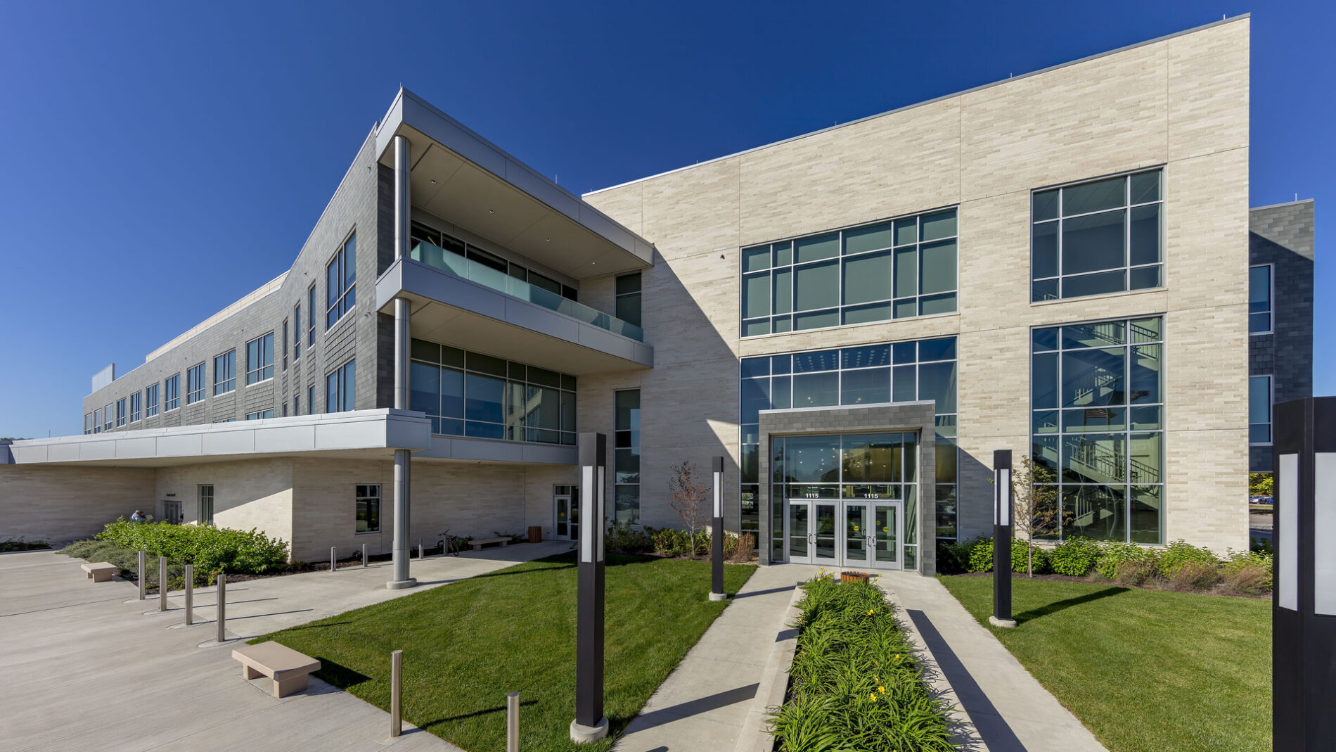 Kansas Department of Health and Environment Lab - exterior of building