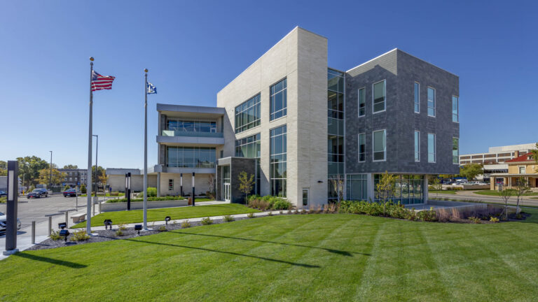 Kansas Department of Health and Environment Lab - exterior of building